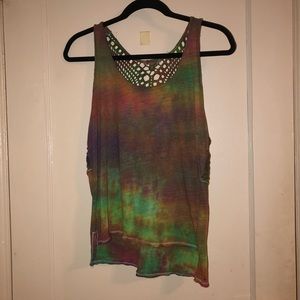 tye dye tank top